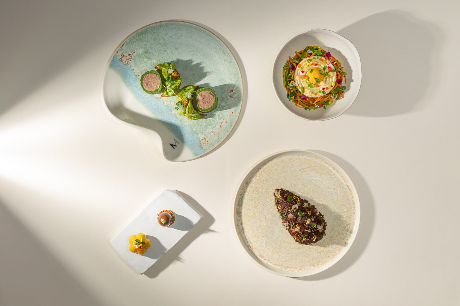 Plats du coffret gastronomique de Pâques