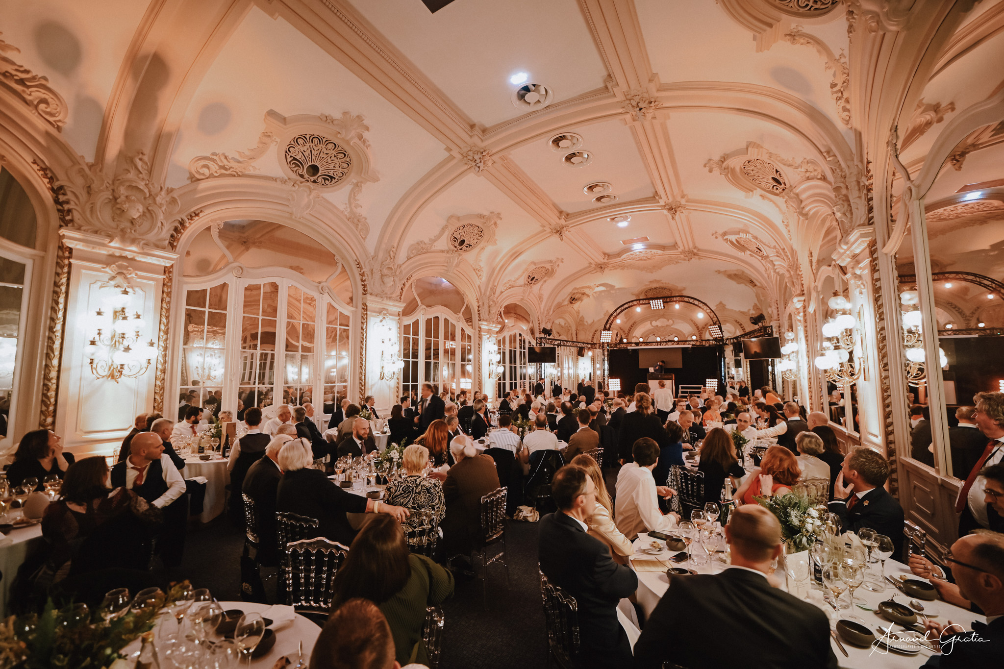 Gala de l'Union de la Sommellerie française avec notre traiteur M Réceptions